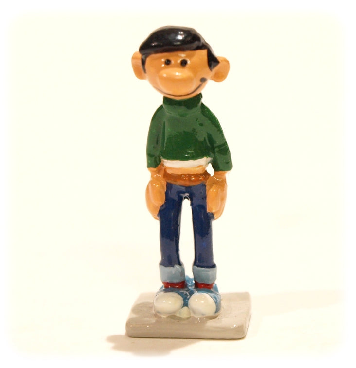 Figurine Gaston Lagaffe - Dérouleur De Scotch En Résine - Avenue Of The Stars - 2000