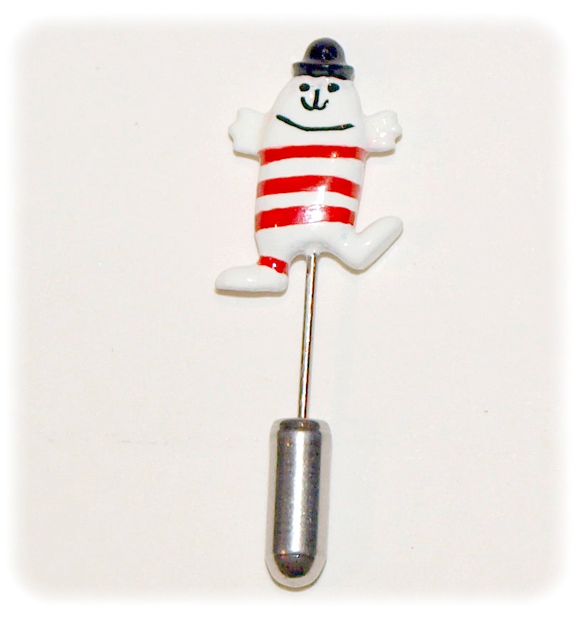 LES SHADOKS: GIBI A RAYURES - épinglette métal 4.5 cm