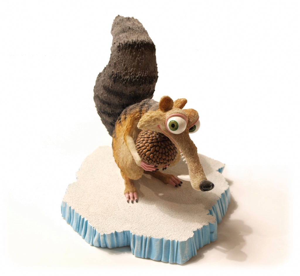 L'AGE DE GLACE: SCRAT (première édition) - statuette résine 14 cm (occasion)