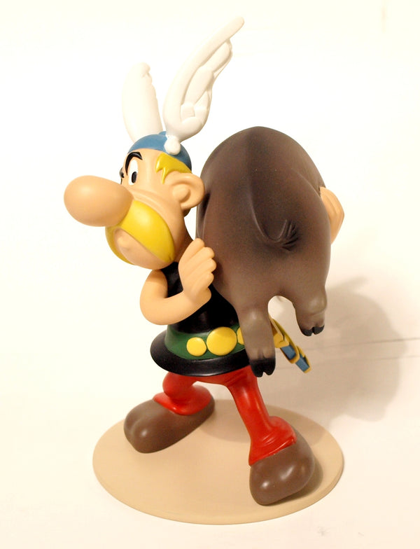 ASTERIX & LE SANGLIER - statuette résine 13 cm (occasion)