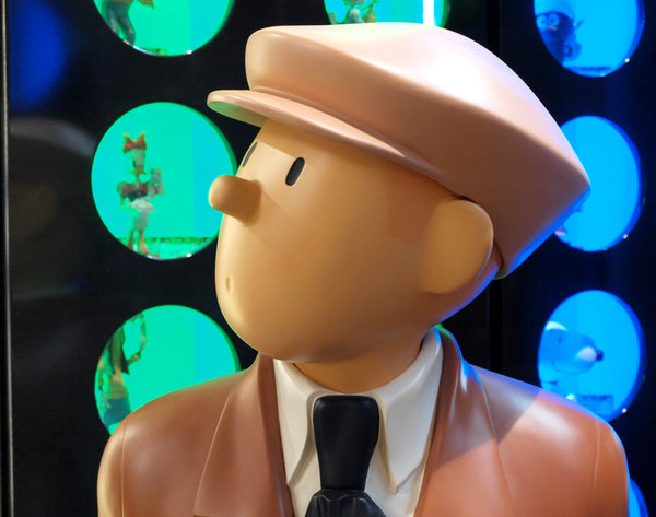 LEBLON DELIENNE-SCULPTURES TINTIN & Milou os - Boite et Certificat EUR LEBLON DELIENNE-SCULPTURES TINTIN & Milou os - Boite et Certificat EUR