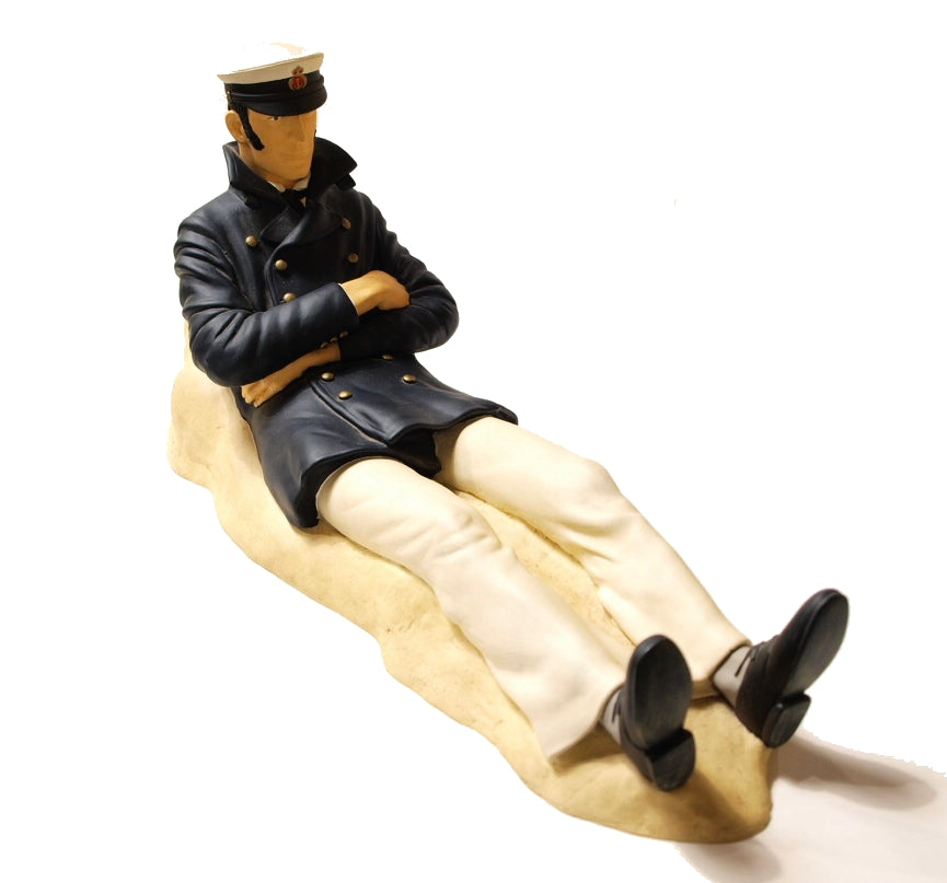 CORTO MALTESE: SUR LA DUNE - statuette en résine 36 cm (occasion)