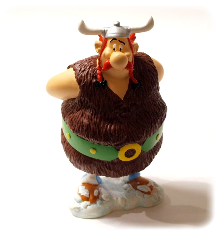 ASTERIX: OBELIX VIKING - statuette résine 14.5 cm
