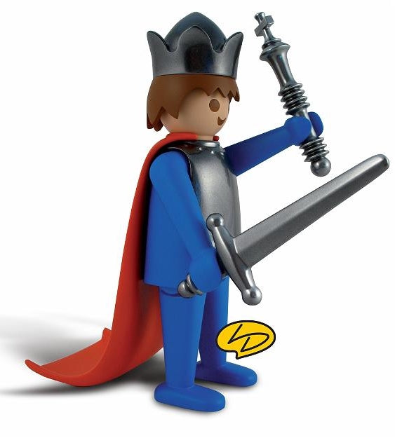 PLAYMOBIL: LE ROI - statuette résine 25 cm