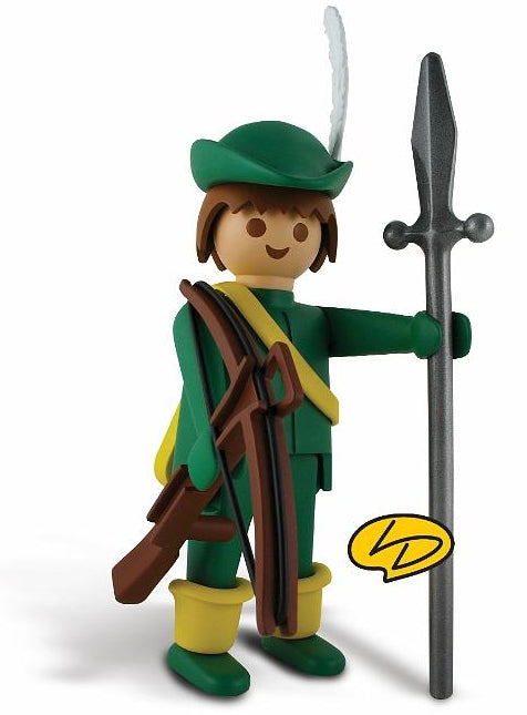 PLAYMOBIL: ROBIN DES BOIS - statuette résine 30 cm