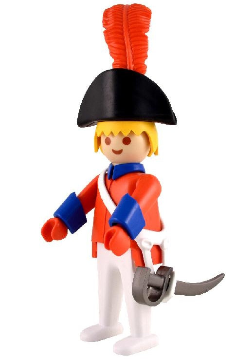 PLAYMOBIL: L'OFFICIER DE GARDE - figurine de collection 31 cm