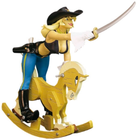 Figurine Attakus C628 Pony Belle - Résine 17cm - Neuve Sous Blister