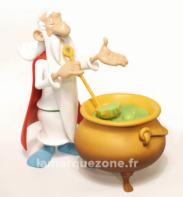 ASTERIX: PANORAMIX, LA POTION - statuette résine 28 cm