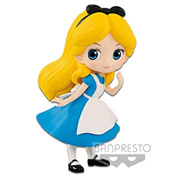 ALICE AU PAYS DES MERVEILLES: ALICE, Q POSKET PETIT - figurine en vinyle 7 cm