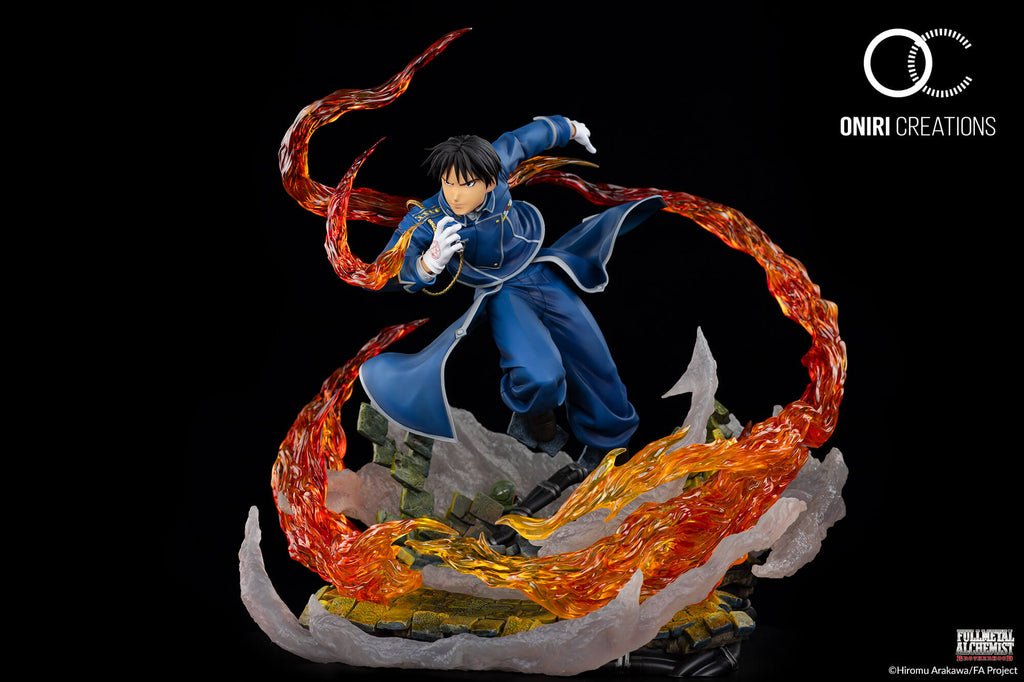 Statuette de collection Fullmetal Alchemist: Roy Mustang the Flame Alchemist, Oniri créations 2025