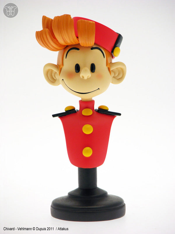 SPIROU - buste en résine 12.5 cm