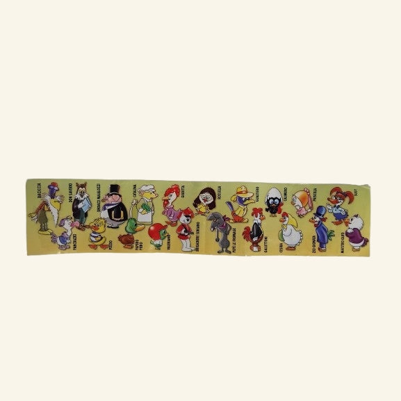 CALIMERO - assortiment de 20 mini figurines, Ricard Team 1996