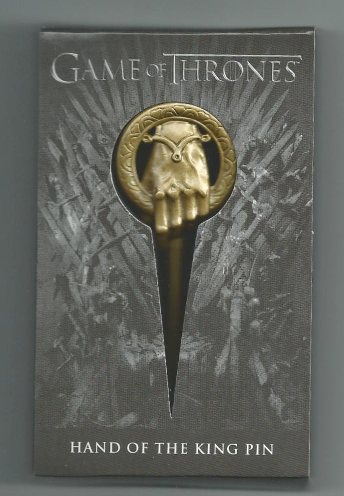 Broche Ned Stark Main Du Roi - Jeu Des Trônes - Lureme Antique Or