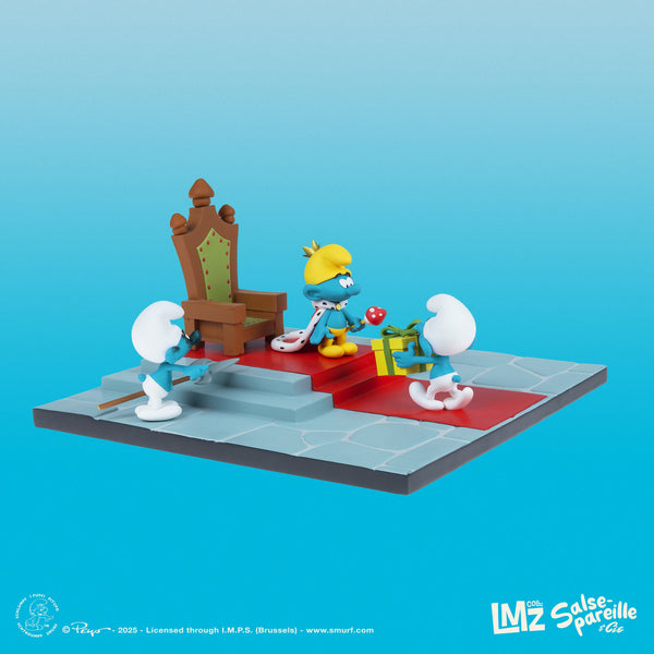 Statuette de collection Les Schtroumpfs, Le Schtroumpfissime collection Salsepareille & Cie 02 LMZ Collectibles 2025