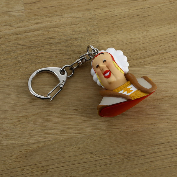 TINTIN: CASTAFIORE - porte-clés buste pvc 4 cm