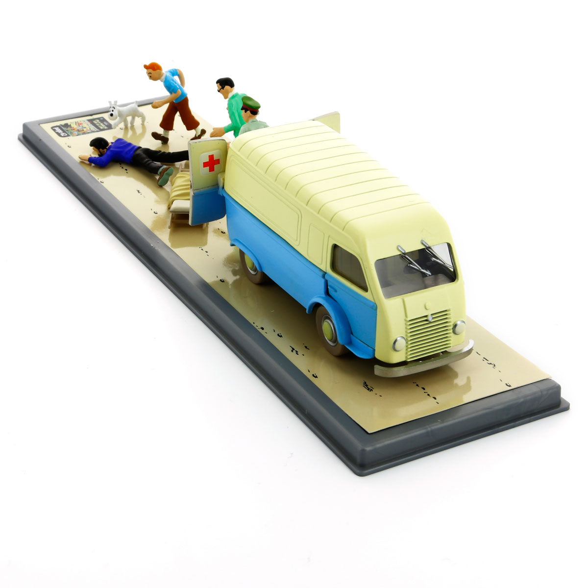 TINTIN: TINTIN TRANSPORTS N°3, L'AMBULANCE DE LA BASE - véhicule 1