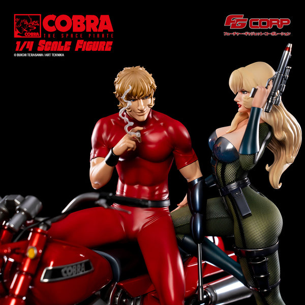 Statuette de collection 1:4 Cobra the Space Pirate & Jane Royal 