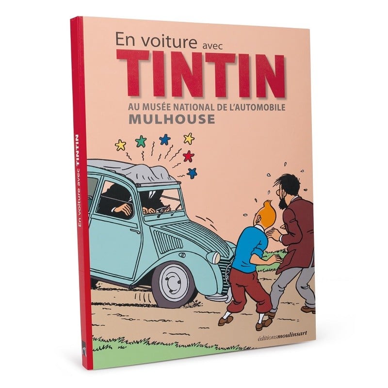 En voiture avec TINTIN au musée national de l'automobile de Mulhouse, Moulinsart 2025 (24526)