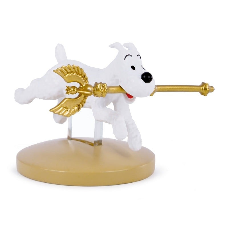 Figurine Tintin: Milou avec le Sceptre d'Ottokar Tintinimaginatio 2025 (42260)