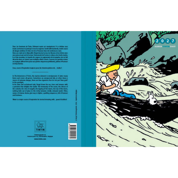 Agenda Tintin 2027 15 x 21 cm Moulinsart (24500)
