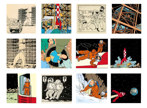 TINTIN: agenda de bureau 2019 16 x 21 cm