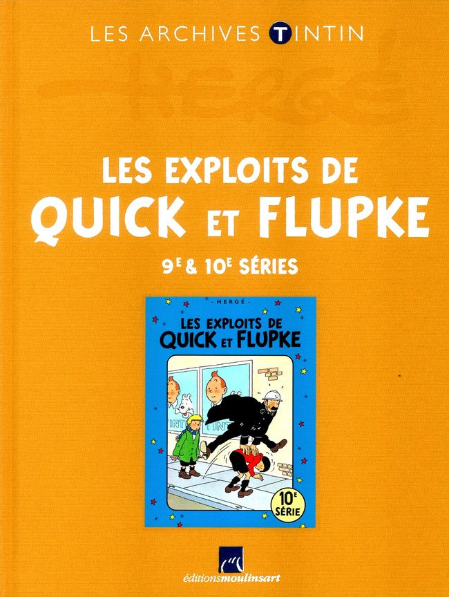 LES ARCHIVES TINTIN: Quick & Flupke 9e & 10e séries Hergé Moulinsart 2013 (2544010)