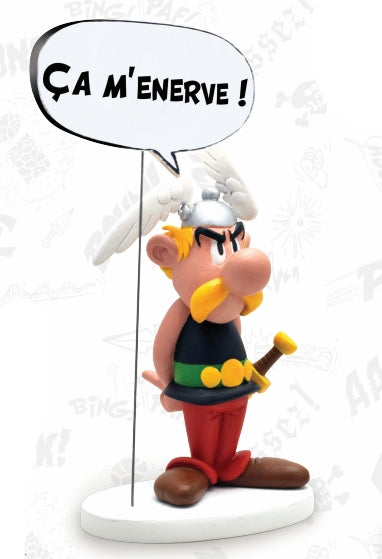 Figurine Astérix "Ca m'énerve !" Collectoys Collection BULLES (00125)