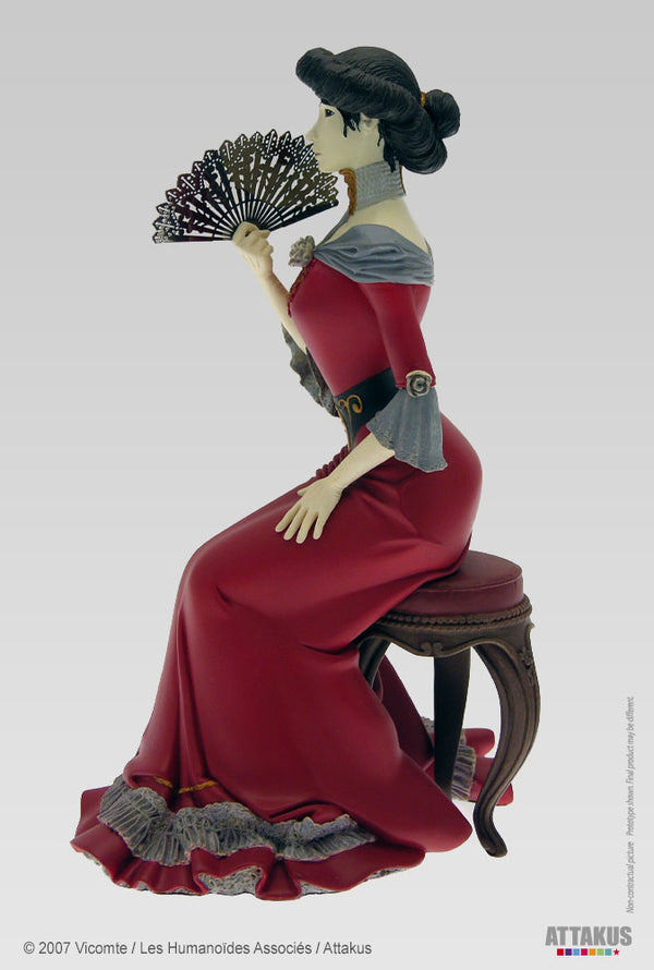 Figurine de collection Sasmira (version rouge) Laurent Vicomte Attakus 2006 (c738)