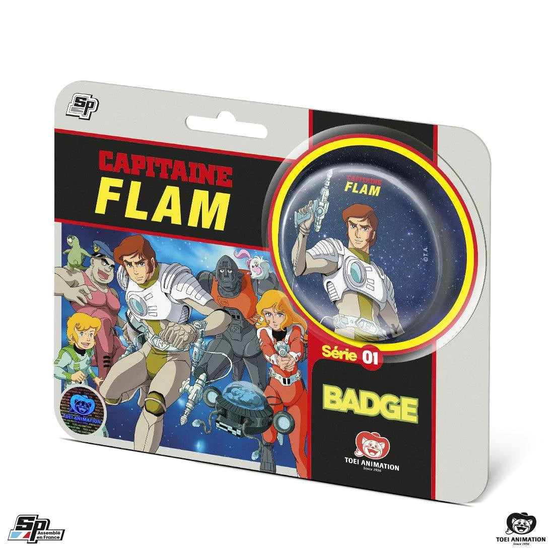 Badge Capitaine Flam Curtis Newton en blister card SP Collections 2022 ...
