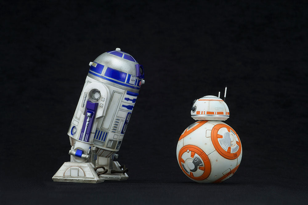 STAR WARS: R2-D2 & C-3PO with BB-8 - statuettes pvc artfx+ 1/10 17