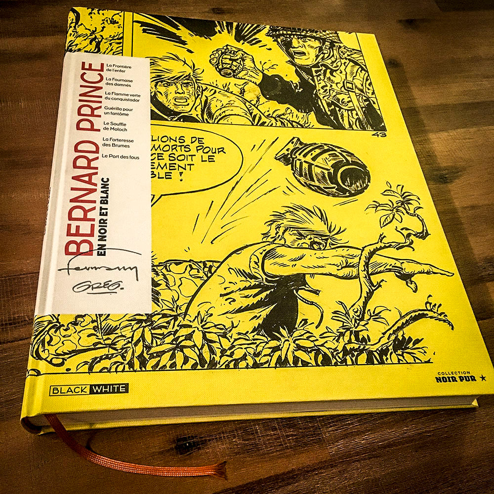 BERNARD PRINCE: COLLECTION NOIR PUR, TOME 1 - tirage luxe par Herman & Greg