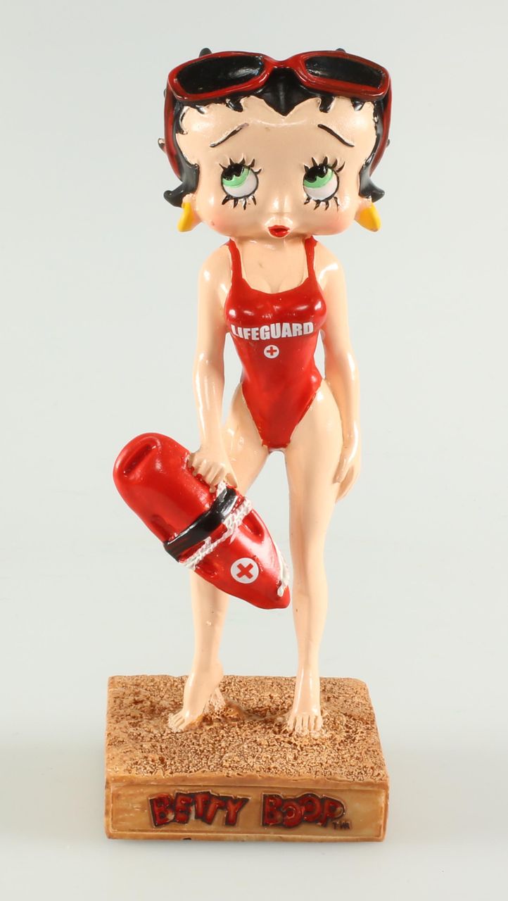 Figurine Betty Boop Surfeuse – Résine M6 Interactions – Neuve En Boîte – Collection