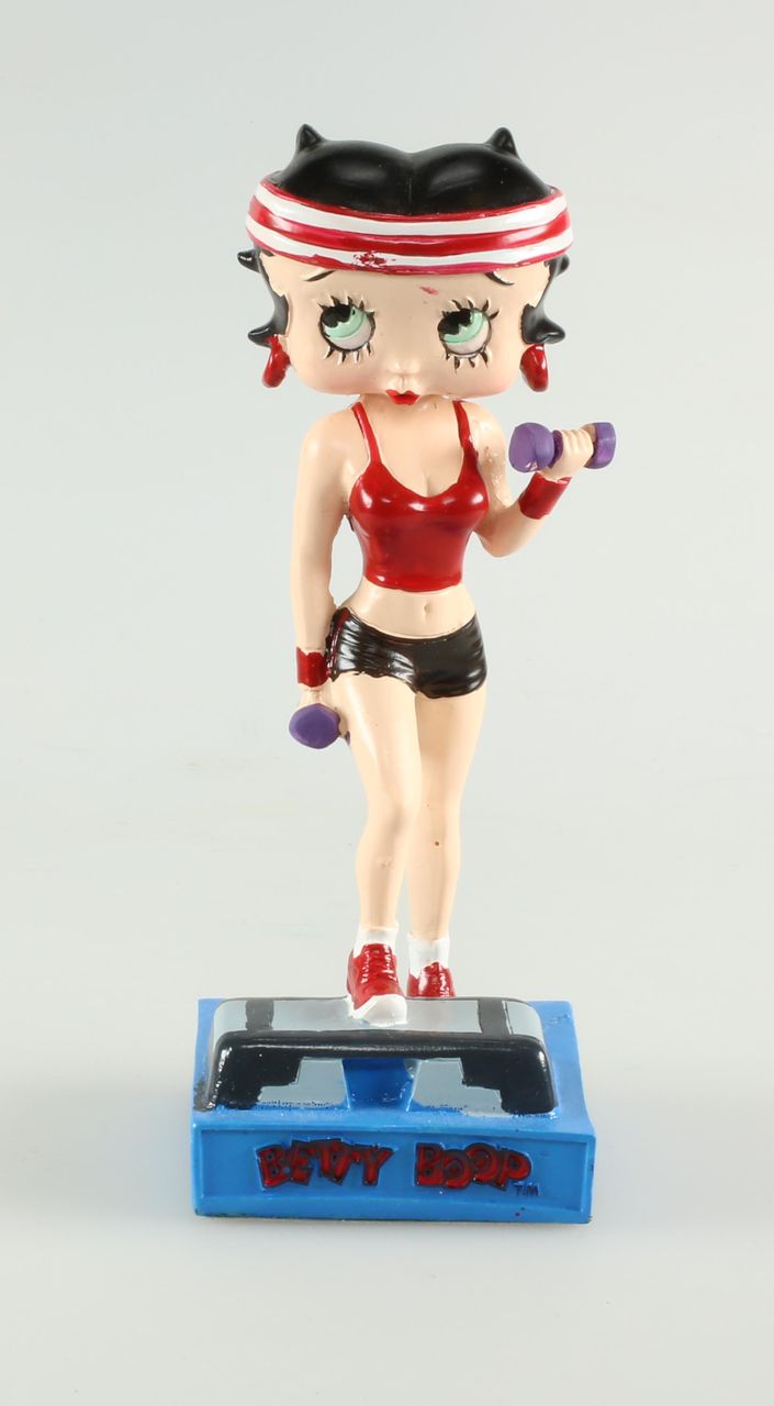 Figurine - BETTY BOOP - Betty Boop Journaliste - Résine peinte à la Figurine - BETTY BOOP - Betty Boop Journaliste - Résine peinte à la
