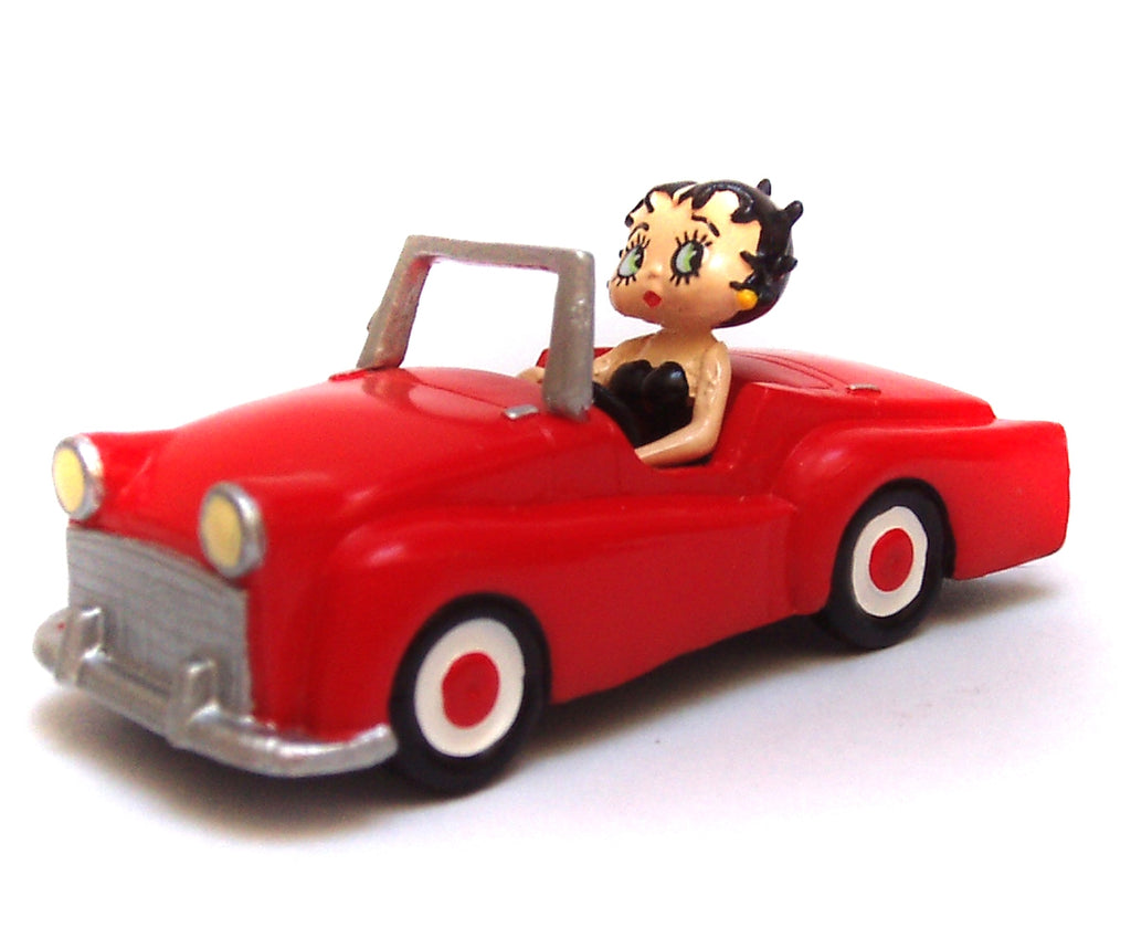 BETTY BOOP: EN VOITURE - figurine plastique 5 cm