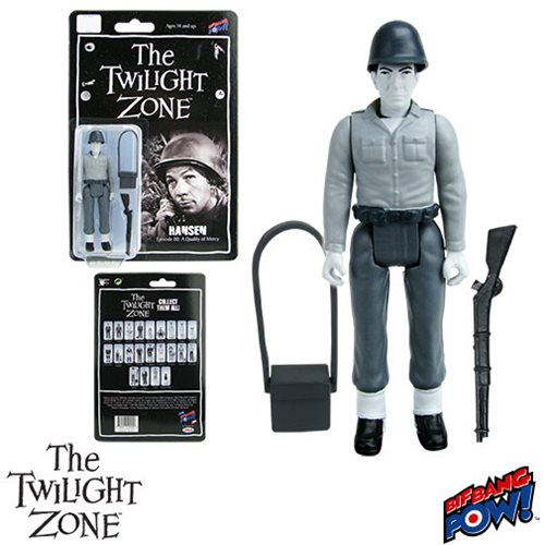 THE TWILIGHT ZONE: HANSEN (EPISODE 80, A QUALITY OF MERCY) - figurine articulée 10 cm