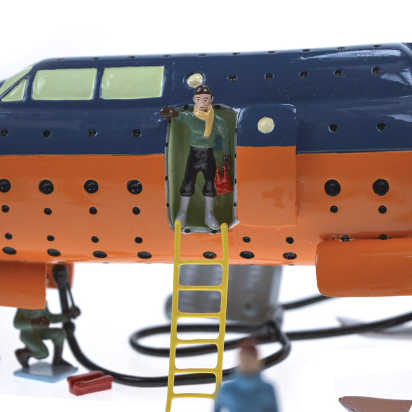 BLAKE & MORTIMER: LE SUBGLACIOR - figurine métal 23 cm