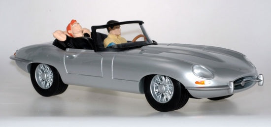 Véhicule de collection Bob Morane Jaguar Type E Grise Aroutcheff ARVE01G
