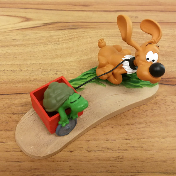 BOULE & BILL: BILL ET CAROLINE - statuette résine 13 cm