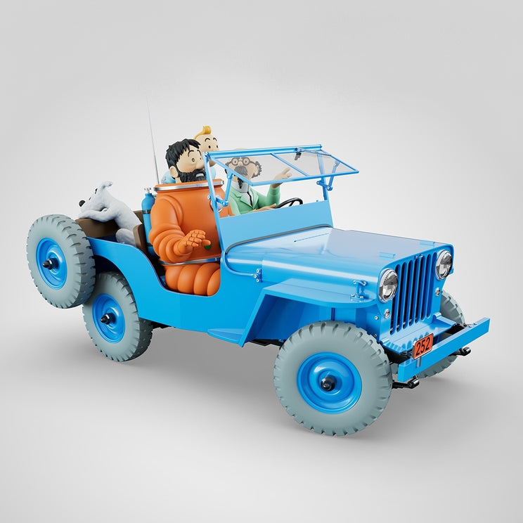 Char Lunaire Tintin On a marché sur la lune Moulinsart 1/43 die