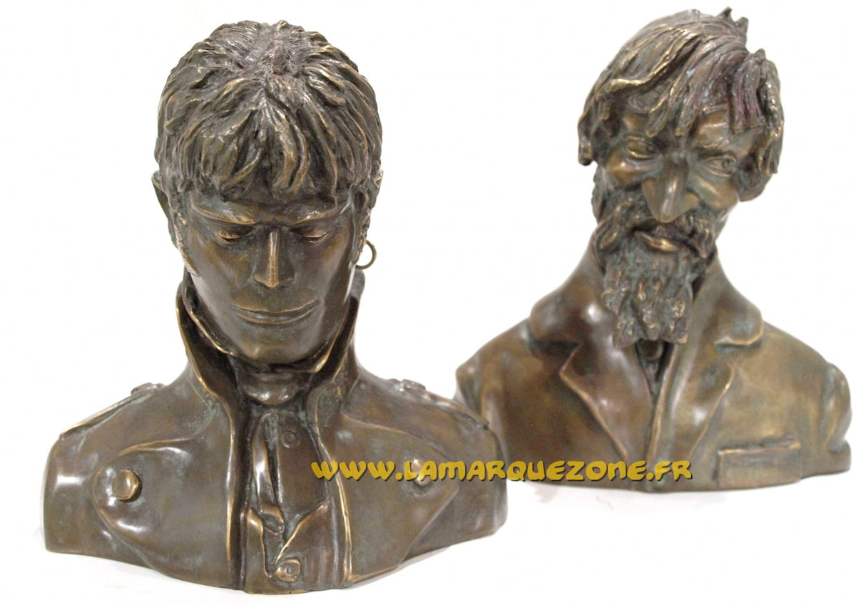 Hugo Pratt - "CM à cheval solitaire" statuetta Pixi - EO