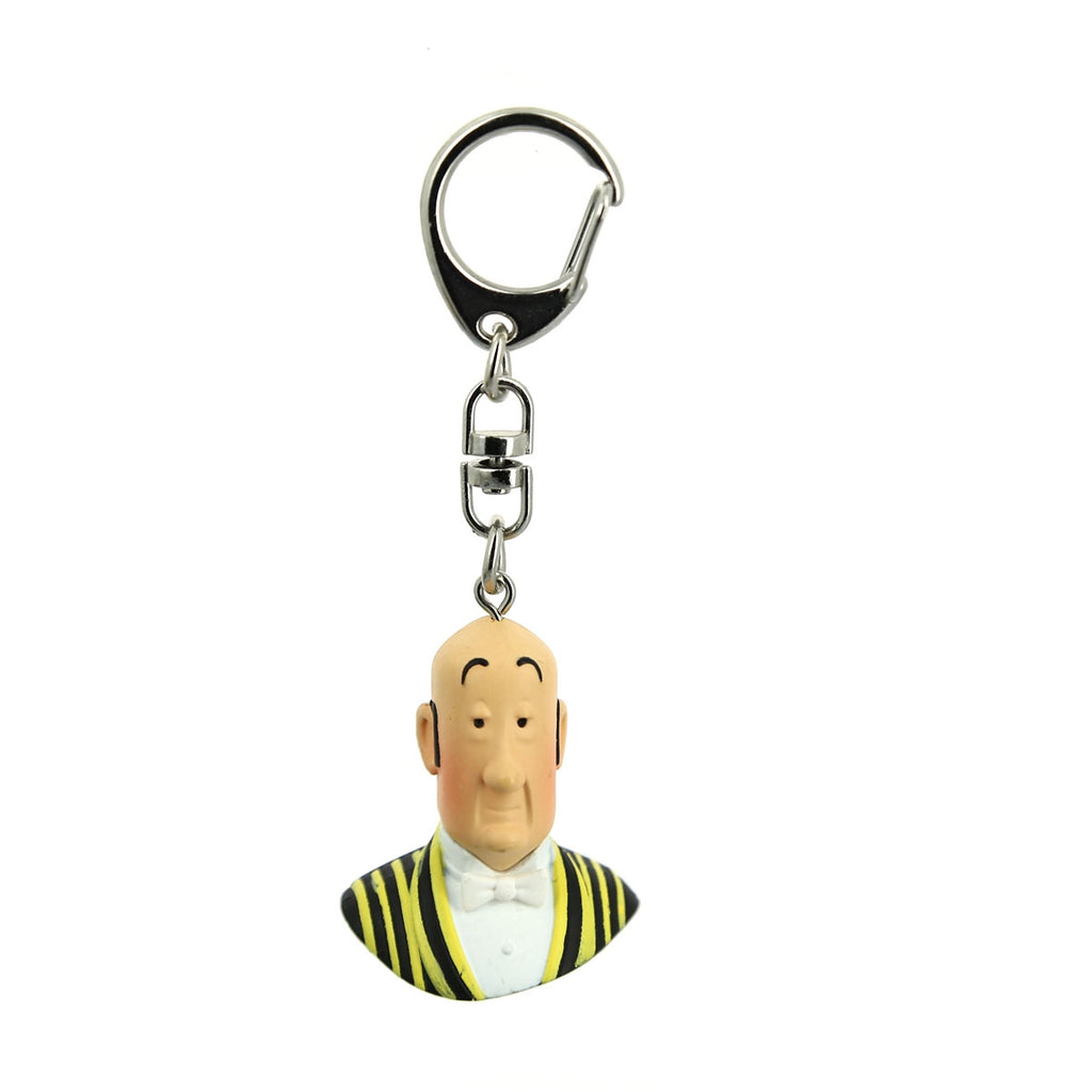 TINTIN: NESTOR - porte-clés buste pvc 4 cm