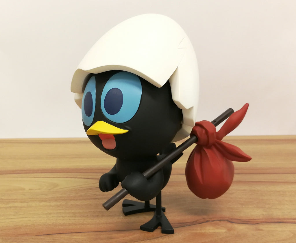 CALIMERO: CALIMERO & SON BALUCHON - statuette résine 19 cm