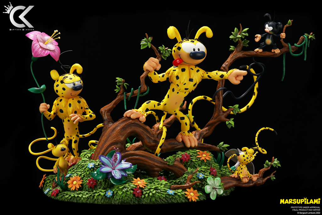 Figurine de collection Marsupilami et le Piranha Collectoys 2023 (0040 Figurine de collection Marsupilami et le Piranha Collectoys 2023 (0040