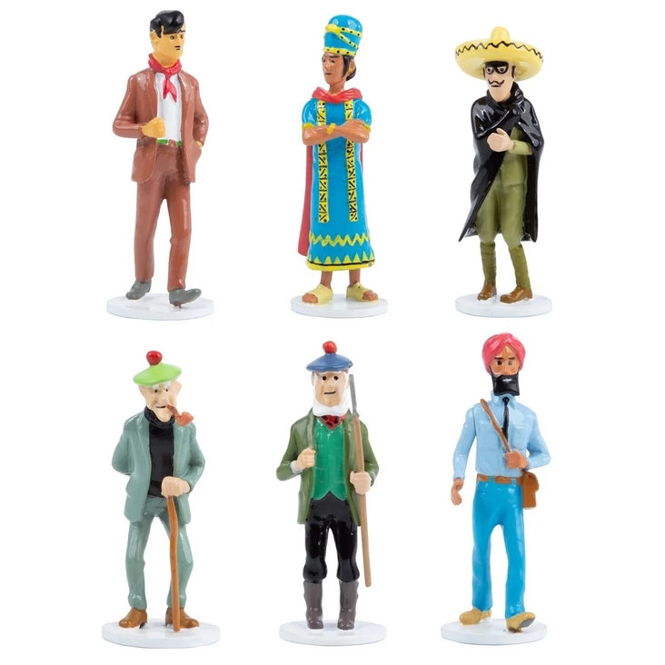 Coffret Scène Tintin Au Marché - Figurines Moulinsart - Neuf - Boîte Fermée