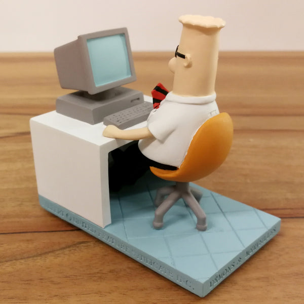 DILBERT: COMPUTER - statuette en résine 9 cm