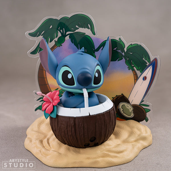 Figurine Lilo & Stitch: Stitch Coconut SG Figures Abystyle Studio (abyfig145)
