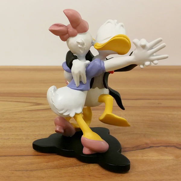 DISNEY: DONALD & DAISY - statuette en résine 10.5 cm