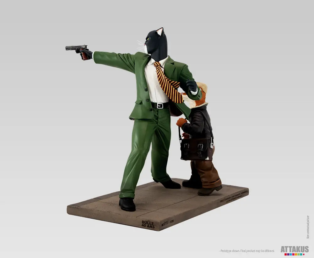 Figurine de collection Attakus John Blacksad prêt à tirer !! C830 (2023