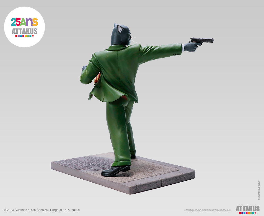 Figurine résine Blacksad - Paré à tirer ! (Attakus) - BD Liège