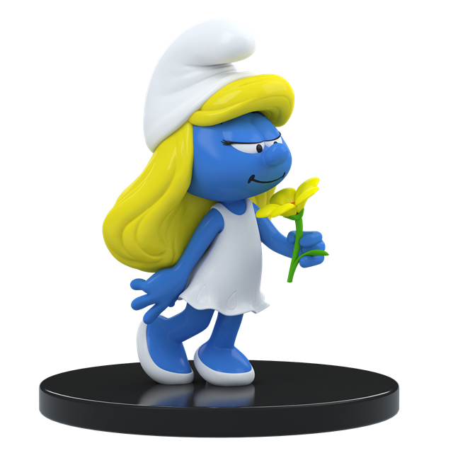 SCHTROUMPF FERMIER - Les Schtroumpfs Blue Resin